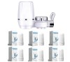 Filtru de apa pentru robinet + 6 rezerve, IPF