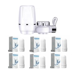 Filtru de apa pentru robinet + 6 rezerve