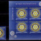 RO 2005 ,LP 1673,&quot;Centenar Rotary &quot;, serie + bloc de 4 marci ,MNH