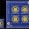✅RO 2005 ,LP 1673,&quot;Centenar Rotary &quot;, serie + bloc de 4 marci ,MNH