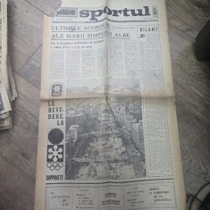 Ziarul Sportul Anul XXIV Nr. 98 (5532) 19 Februarie 1968