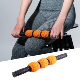 Bat cu role pentru masaj muscular inSPORTline Vareta, 36 cm