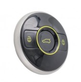 Carcasă cheie Topautochei&reg; pentru Mercedes-Benz Smart Fortwo 1 BRABUS 2023&ndash;2024, negru