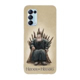 Husa compatibila cu Oppo A54s, Viceversa, model Hodor Game of Thrones, Silicon, TPU, Transparent, Carcasa