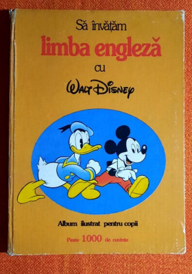 Sa invatam limba engleza cu Walt Disney - album ilustrat pentru copii foto