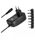 Alimentator AC/DC 3-4.5-5-6-7.5-9-12 V 2250mA 8 mufe USB 3.5mm