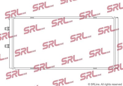 Radiator Bmw 2 F22/F23, 3 E90/E91/92/93 13, 4 F32/33, I8, motor: 3.0 R6 T, radiator auxiliar; intrare/iesire conectare rapida, 590x290x26, SRLine, foto