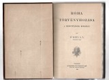 Roma torvenyhozasa - a nepgyulesek koraban - Dr. Kell A. L., Budapest, 1892