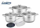 SET GATIT DIN INOX 8 PIESE, VICTORIA, Heinner