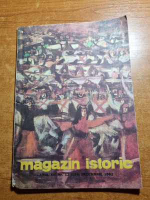 revista magazin istoric decembrie 1982 foto