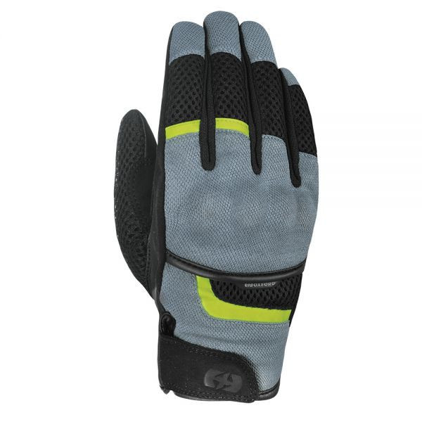 MBS Manusi piele+textil Oxford Brisbane Air Glove, negru/gri, S, Cod Produs: GM181105SOX