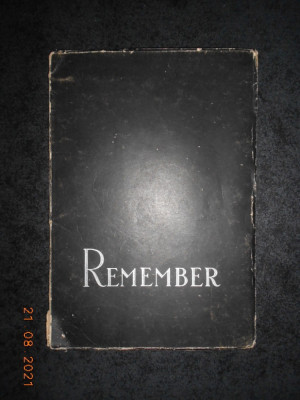 MATEIU ION CARAGIALE - REMEMBER (1924, prima editie) foto