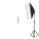 Cumpara ieftin Lumina Softbox pentru Studio Foto + Suport Trepied Reglabil 80-200cm Andoer Bec 135W