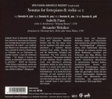Wolfgang Amadeus Mozart: Sonatas For Fortepiano &amp; Violin | Isabelle Faust, Alexander Melnikov, Harmonia Mundi