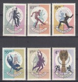 ROMANIA 1966 LP 627 CAMPIONATUL MONDIAL DE FOTBAL ANGLIA SERIE MNH