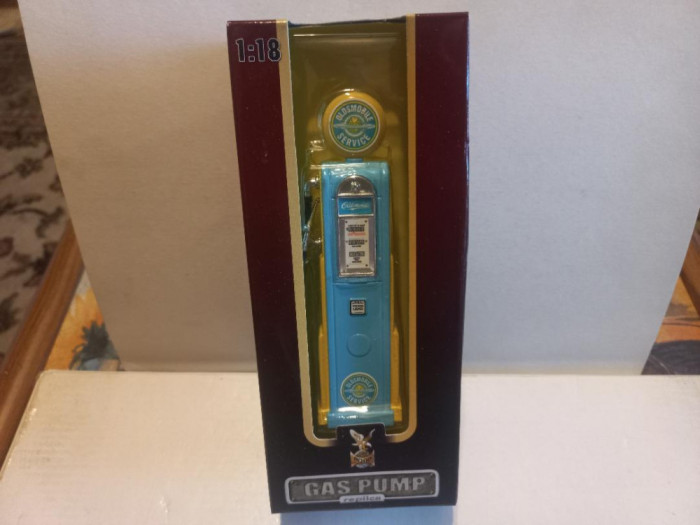 Pompa benzina Oldsmobile Service blue - Yat Ming 1:18