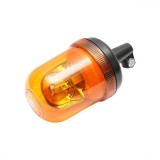 Girofar Portocaliu 12V-24V Bec Halogen H1 Prindere Suport Breckner Universal Auto