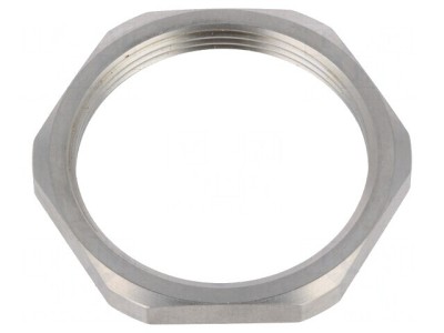 Piuliță M40 oțel inoxidabil 46mm filet metric pas 1.5 foto