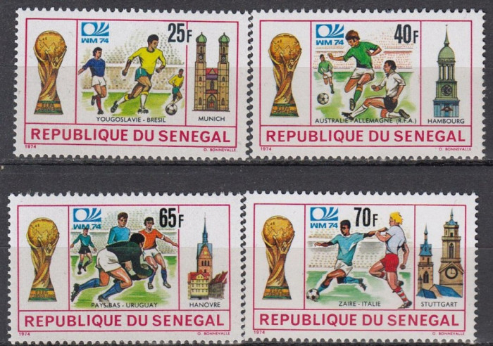 SENEGAL 1974 - FOTBAL - WORLD CUP 1974