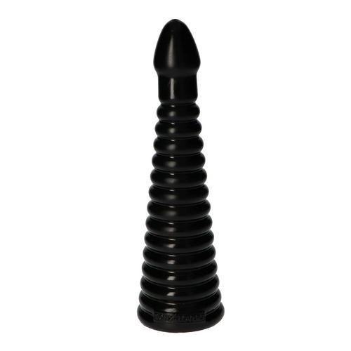 Dopuri anale mari - Toyz4Lovers Tito Dop Anal Extrem Negru 26,5 cm O Experienta de Introducere Progresiva