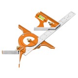 Vinclu reglabil multifunctional NEO TOOLS cu nivela si raportor