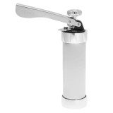 Aparat pentru ornat tort, biscuiti si prajituri, din inox, 20 discuri + 4 duze de ornat, 25 piese, Kinghoff