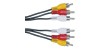 Cablu 3RCA-3RCA 1,5m