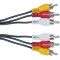 Cablu 3RCA-3RCA 1,5m