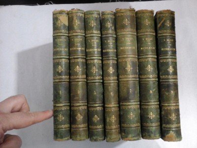 LES MISERABLES - VICTOR HUGO - Paris 1862 - 7 volume foto