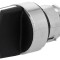 Comutator rotativ 22mm negru