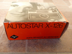 Aparat foto analogic Agfa Autostar X-126 vechi vintage foto