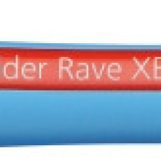 Pix Schneider Slider Rave Xb, Rubber Grip, Accesorii Metalice - Scriere Rosie