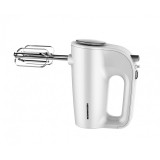 Mixer de mana Heinner, 300 W, 5 viteze, functie Turbo, accesorii inox, Alb