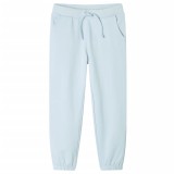 Pantaloni de trening pentru copii, albastru deschis, 128, vidaXL