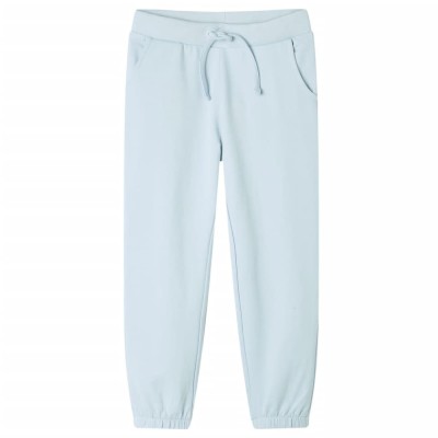 Pantaloni de trening pentru copii, albastru deschis, 128 foto