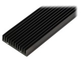 Radiator extrudat cu aripioare negru 1000mm