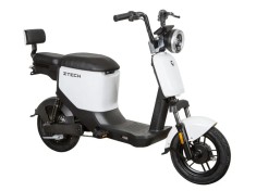 Bicicleta Electrica Tip Scuter ZT-05-AL U3 LITHIUM, motor 350W,48V 12Ah LI-ION, viteza 25km/h, autonomie 32km, nu necesita permis - Alb
