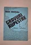 Ioan Meitoiu Gravuri rupestre Versuri Carte cu autograf