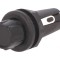 Clema siguranțe cilindrice 5x20mm 250V neagră