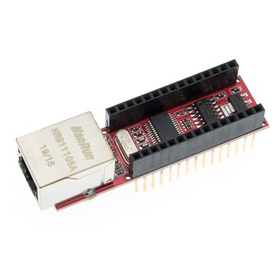 Modul mini ENC28J60 web server ethernet shield / Webserver Arduino (e.4118F) foto