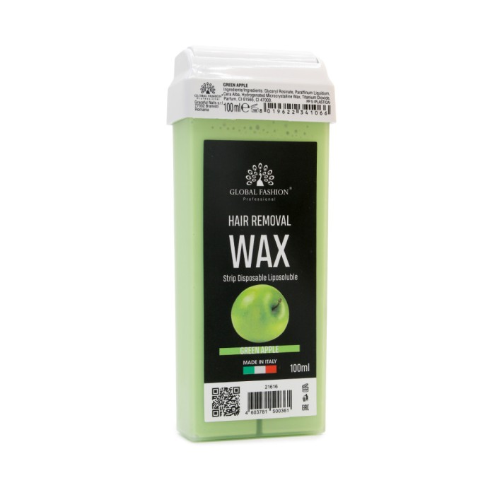 Ceară &icirc;ntr-un cartuș, 100 ml, măr verde