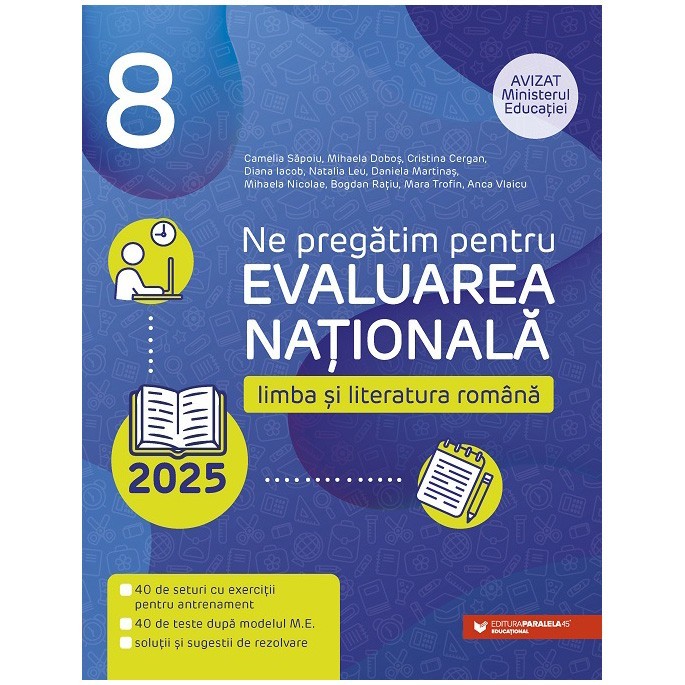Evaluare nationala 2025. Cls. VIII. Limba si literatura romana