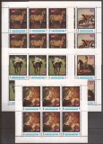 YEMEN 1970 PICTURA CAI ( serie dantelata x 6) MNH