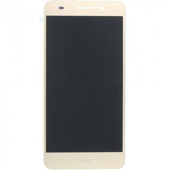 Huawei Y6 II (CAM-L21) Modul display LCD + Digitizer (logo Honor) auriu foto