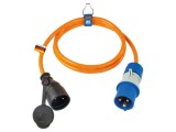 Prelungitor Alimentare AS SCHWABE 3G2,5mm&sup2; 1,5m PUR Portocaliu 16A 862435