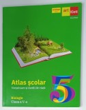 ATLAS SCOLAR , VIETUITOARE SI MEDII DE VIATA , BIOLOGIE , CLASA A - V-A de IONUT POPA , 2022