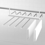 Uscator de prosoape agatat umeras bretele - metal - 6 umerase