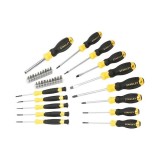 Set de surubelnite STANLEYr, 34 buc.