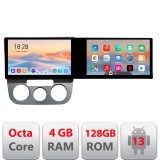 Navigatie VW Golf 5 2004-2010 clima manuala Edotec 2 ecrane 8 core 4+128 21.6 inch Incell android Wifi 5Ghz gps internet KIT-golf5-manual CarStore Tec