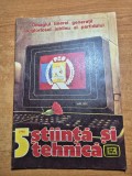 revista stiinta si tehnica mai 1986 - intreprinderea independenta sibiu